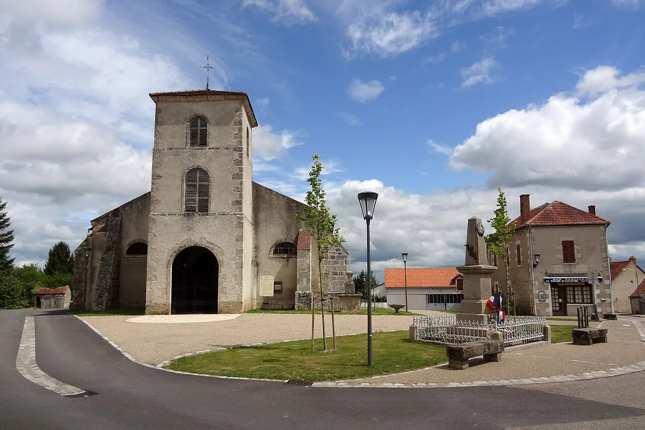 Sainte-Marie-Madeleine church, Rongères, France